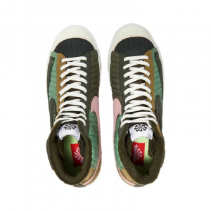 Кроссовки Nike Blazer Mid '77 Lx "Patchwork Quilt" DD8024-300 (olive brown)