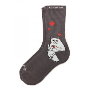 Носки Ripndip Nerm Love Socks RND10292 (charcoal)