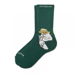 Носки Ripndip Nermal S Thompson Socks RND10293 (hunter green)