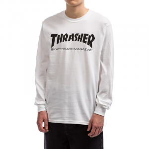 Лонгслив Thrasher Skate Mag Long Sleeve 311031 (white)