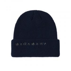 Шапка Magamaev Script Beanie magafa22-scrptbnnvy (navy)