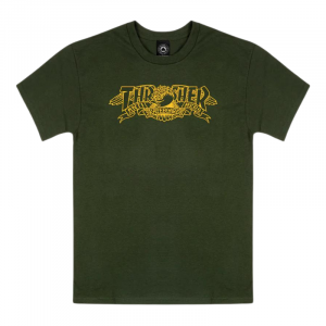 Футболка Thrasher Mag Banner 311617fgrn (forest green)