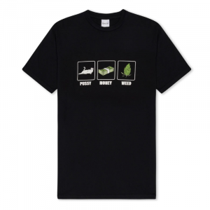 Футболка Ripndip Pussy Money Weed Tee RND3550 (black)