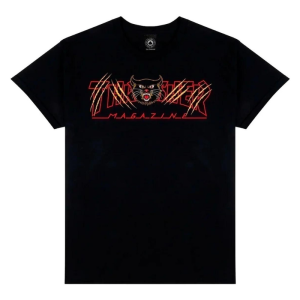 Футболка Thrasher Gato 311604 (black)