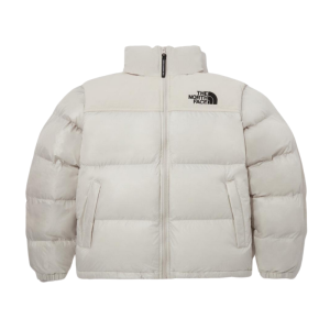 Пуховик The North Face Nuptse On Ball Jacket NJ3NP55D (white sand)