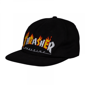 Кепка Thrasher Flame Mag Snapback 3131364 (black)