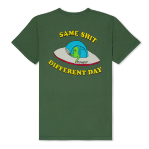 Футболка Ripndip Same Shit Different Day Tee RND10101 (olive)