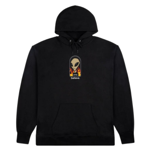 Худи Thrasher Thrasher X Aws - Believe 315013 (black)
