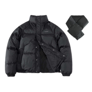 Пуховик Nothomme Scarf Teflon Puffer 20M022blk (black)