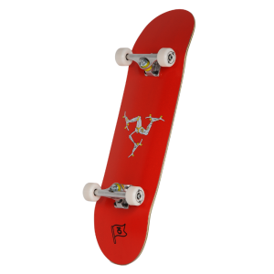 Скейтборд В Сборе Юнион Скейтборды Isle Of Skateboarding un25-isle-cmplt (red)