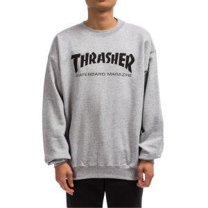 Толстовка Thrasher Skate Mag Crew 312002 (grey)