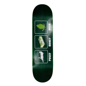 Дека Ripndip Pussy Money Weed Deck RND10145 (teal)
