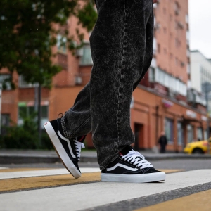 Кеды Vans Skate Old Skool 36 + VN000D5RBA2 (black-white)