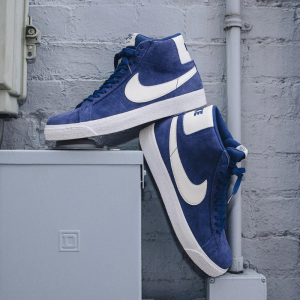 Кеды Nike SB Zoom Blazer Mid 864349-403 (deep royal blue-sail)