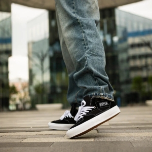 Кеды Vans Skate Half Cab VN0A5FCDY281 (black-white)