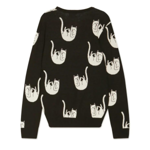Свитер Ripndip Falling Nerm Knit Sweater RND10199 (black)