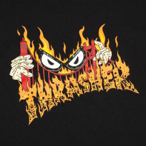 Футболка Thrasher Sucka Free By Neckface 311609 (black)