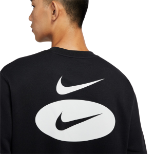 Толстовка Nike Swoosh League Fleece Crewneck DM5461-010 (black)