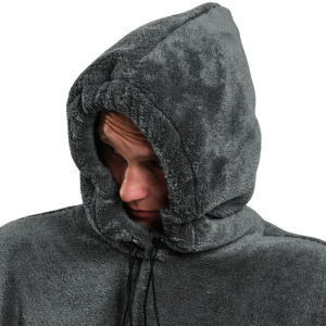 Худи Hardlunch Fur Hood 5024000056 (темно-серый)