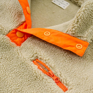 Толстовка Magamaev Turbofleece Button maga24-turboflc-khkor (olive-orange)