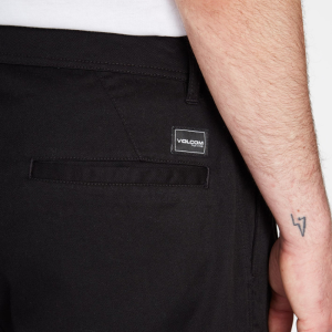 Брюки Volcom Pleated Loose Tapered Chino A1112300BLK (black)