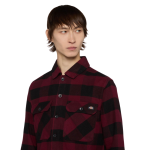 Рубашка Dickies Sacramento Shirt DK0A4XDZZIN1 (zinfandel)