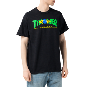 Футболка Thrasher Brazil Revista 311573 (black)