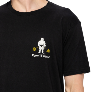 Футболка Ripndip Ripped N Dipped Tee RNDWORKOUT8 (black)