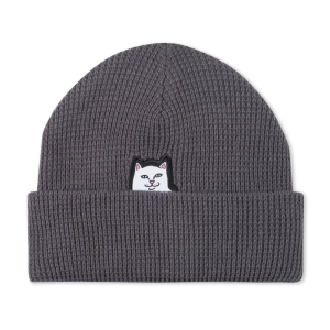 Шапка Ripndip Lord Nermal Waffle Knit Beanie RND10284 (black)