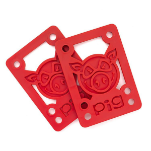 Подкладка Pig Pig Piles 1/8" Hard Risers RSRPG0012 (red)