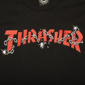 Футболка Thrasher Chains By Daniel Shepard 311627-blk (black)