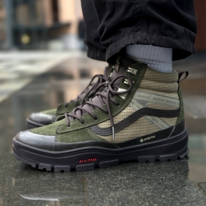 Зимние Кеды Vans MTE Sk8-Hi Gore-Tex Insulated VN000DARF871 (dark green-dark brown)