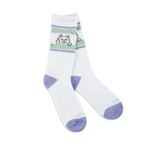 Носки Ripndip Peeking Nermal Socks RNDSUM24202 (white)