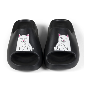 Тапочки Ripndip Lord Nermal Cloud Slide RNDNERMCSP (black)