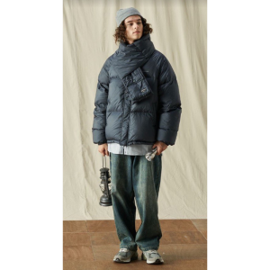 Пуховик Nothomme Scarf Teflon Puffer 20M022gry (grey)