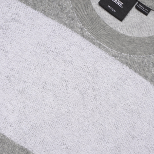 Футболка Vans Bergman Stripe VN000KUE02F1 (cement heather)