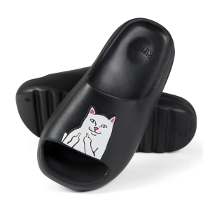 Тапочки Ripndip Lord Nermal Cloud Slide RNDNERMCSP (black)