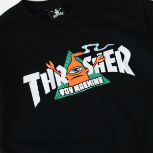 Футболка Thrasher X Toy Machine Vortex 311626-blk (black)