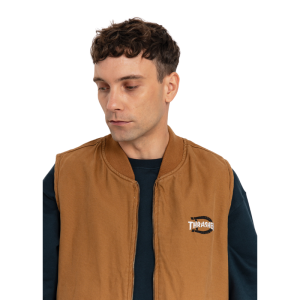 Жилет Dickies X Thrasher Vest DK0A88IT0BD1 (brown duck)