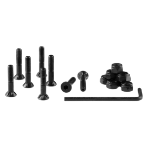 Винты Ace Trucks Hollow Bolts W/ Grippers AHPHBGA7/8 (black)