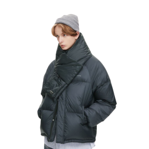 Пуховик Nothomme Scarf Teflon Puffer 20M022gry (grey)