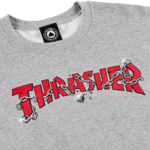 Толстовка Thrasher Chains By Daniel Shepard 312737 (sport grey)