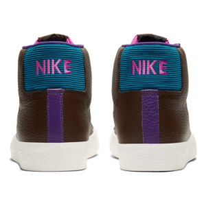 Кеды Nike SB Zoom Blazer Mid Premium CU5283-201 (baroque brown-white-green)