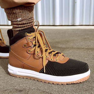 Кроссовки Nike Lunar Force 1 Duckboot 805899-202 (ale brown-black)