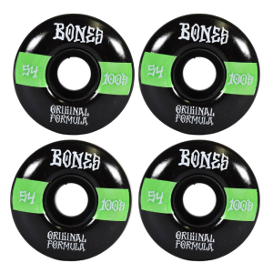 Колеса Bones 100'S V4 Wide WSBABCM540014X4 (black)