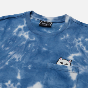 Футболка Ripndip Lord Nermal Pocket Tee RNDFAL24174 (slate lightning wash)