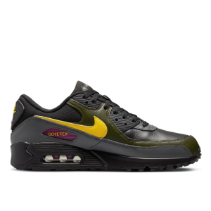 Кроссовки Nike Air Max 90 GTX DJ9779-001 (black-tour yellow-cargo khaki)