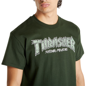 Футболка Thrasher Brick 311593 (forest green)