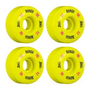 Колеса Bones 100'S V1 Standard WSBABCS52001Y4 (yellow)