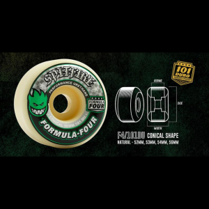 Колеса Spitfire F4 Conical 101D 2111008854 (green print)